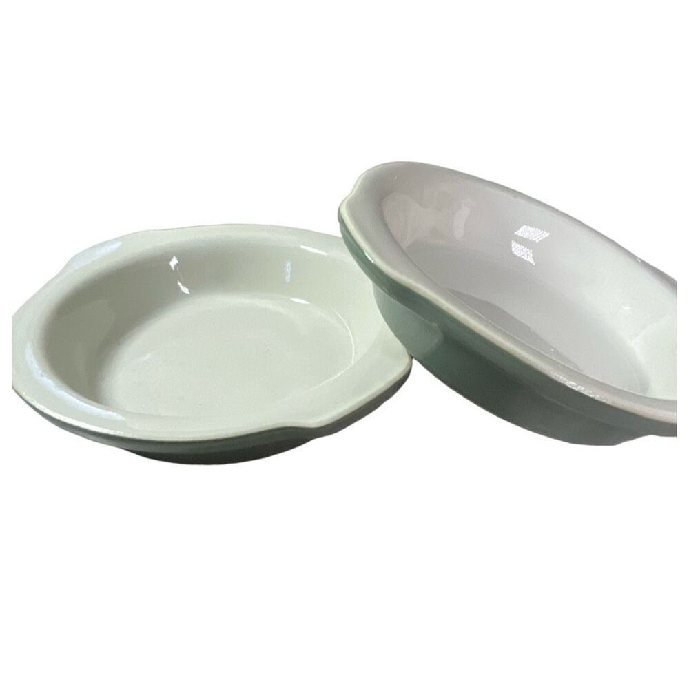 Lot of 2 HALL 512 made in USA Au gratin dishes